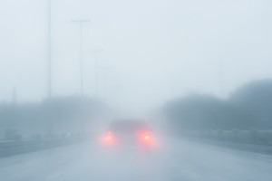 driving in the fog